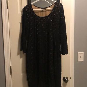 Black Ronnie Nicole Lace Dress